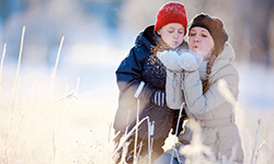 Советы молодым мамам. Как часто следует гулять зимой с детьми