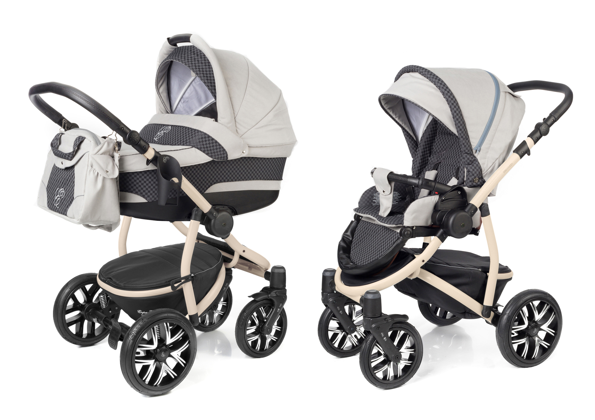 Коляска 2 в 1 Esspero Discovery (шасси Beige) Light Chek