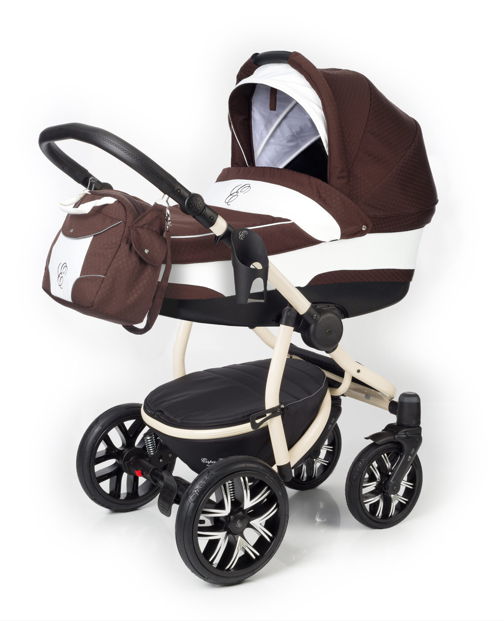 Коляска для новорожденных Esspero Discovery (шасси Beige) Chocco