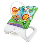 Детское кресло-качалка с игрушками и вибрацией Fitch Baby Forest Friends