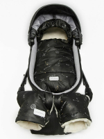 Конверт зимний меховой AMAROBABY Snowy Baby, 85 см