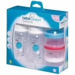 Набор из 2-х бутылочек и дозатора Bebe Confort  Easy Clip серия Maternity PP, сил. соска для молока