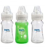 Набор стеклянных бутылочек BornFree (3 шт. по 260 мл)