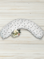 Подушка для беременных Amarobaby 170х25 Собачки