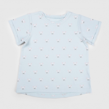 Набор для девочек Happy Baby (футболка и нагрудный фартук) 88006
