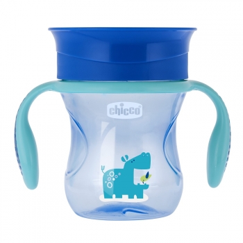 Чашка-поильник Chicco Perfect Cup (носик 360), 12 мес.+, 266 мл
