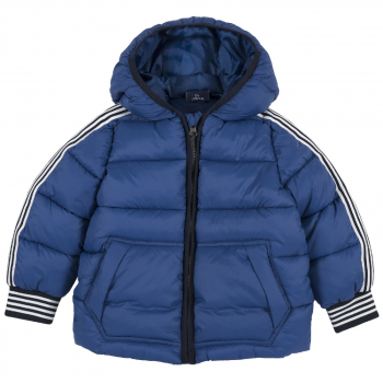 Куртка Chicco для мальчиков, с белыми полосками, цвет синий (ошибка)