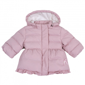 Куртка Chicco для девочек, с пуховым наполнителем, цвет розовый (ошибка)