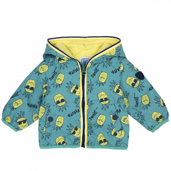 Куртка Chicco для мальчиков, с карманами на кнопке, цвет зелёный (ошибка)