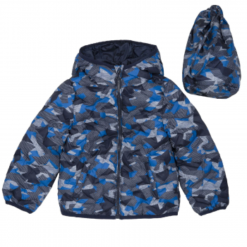 Куртка Chicco для мальчика, с капюшоном, цвет тёмно-синий (ошибка)