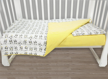 Комплект в кроватку 3 предмета AmaroBaby Baby Boom Панды