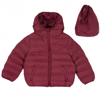 Куртка Chicco для мальчиков, без надписей, цвет тёмно-красный (ошибка)