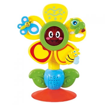 Игрушка музыкальная на присоске Happy Baby Fun Flower