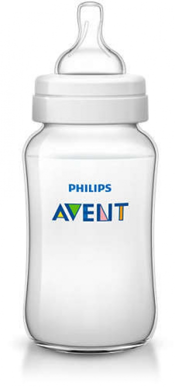 Бутылочка Avent Classic+ PP, 330 мл, сил. соска, перем. поток, 3+, 2 шт., арт. 80032