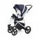 Прогулочная коляска Esspero Grand Newborn Lux (шасси Grey) Nappa Navy
