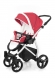Прогулочная коляска Esspero Newborn Lux (шасси Grey) Red Lux