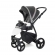 Прогулочная коляска Esspero Grand Newborn Lux (шасси Black) Royal Grey
