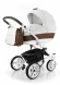 Коляска для новорожденных Esspero Grand Tour (шасси White) Canella leatherette
