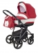 Коляска для новорожденных Esspero Newborn Lux (шасси Graphite) Red Lux