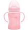 Стеклянная бутылочка-поильник с мягким носиком с защитным силиконовым покрытием Everyday Baby 150 мл