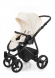 Прогулочная коляска Esspero Newborn Lux (шасси Black) Cream
