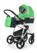 Коляска для новорожденных Esspero Newborn Lux Alu (шасси Grey) Green