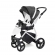 Прогулочная коляска Esspero Grand Newborn Lux (шасси White) Nappa Graphite