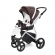 Прогулочная коляска Esspero Grand Newborn Lux (шасси Grey) Nappa Brown