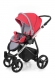 Прогулочная коляска Esspero Newborn Lux (шасси Chrome) Red Grey