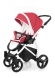 Прогулочная коляска Esspero Newborn Lux (шасси White) Red Lux