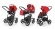 Коляска 3 в 1 Esspero Newborn Lux Alu (шасси Chrome) Red