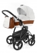 Коляска для новорожденных Esspero Grand Newborn Lux (шасси Chrome) Orange leatherette