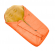 Конверт в коляску Christ Tula оранжевый