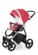 Прогулочная коляска Esspero Newborn Lux (шасси Chrome) Red Lux