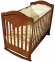 Детская кроватка-качалка Baby Italia Gioco LUX Античный орех (Noce anticato)