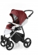 Прогулочная коляска Esspero Grand Newborn Lux (шасси Chrome) Cherry leatherette