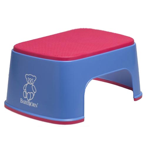Cтульчик-подставка для ребенка BabyBjorn Safe Step синий