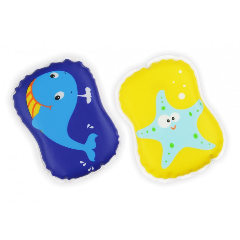 Игрушка для купания с пищалкой Baby Mix Звездочка и Кит