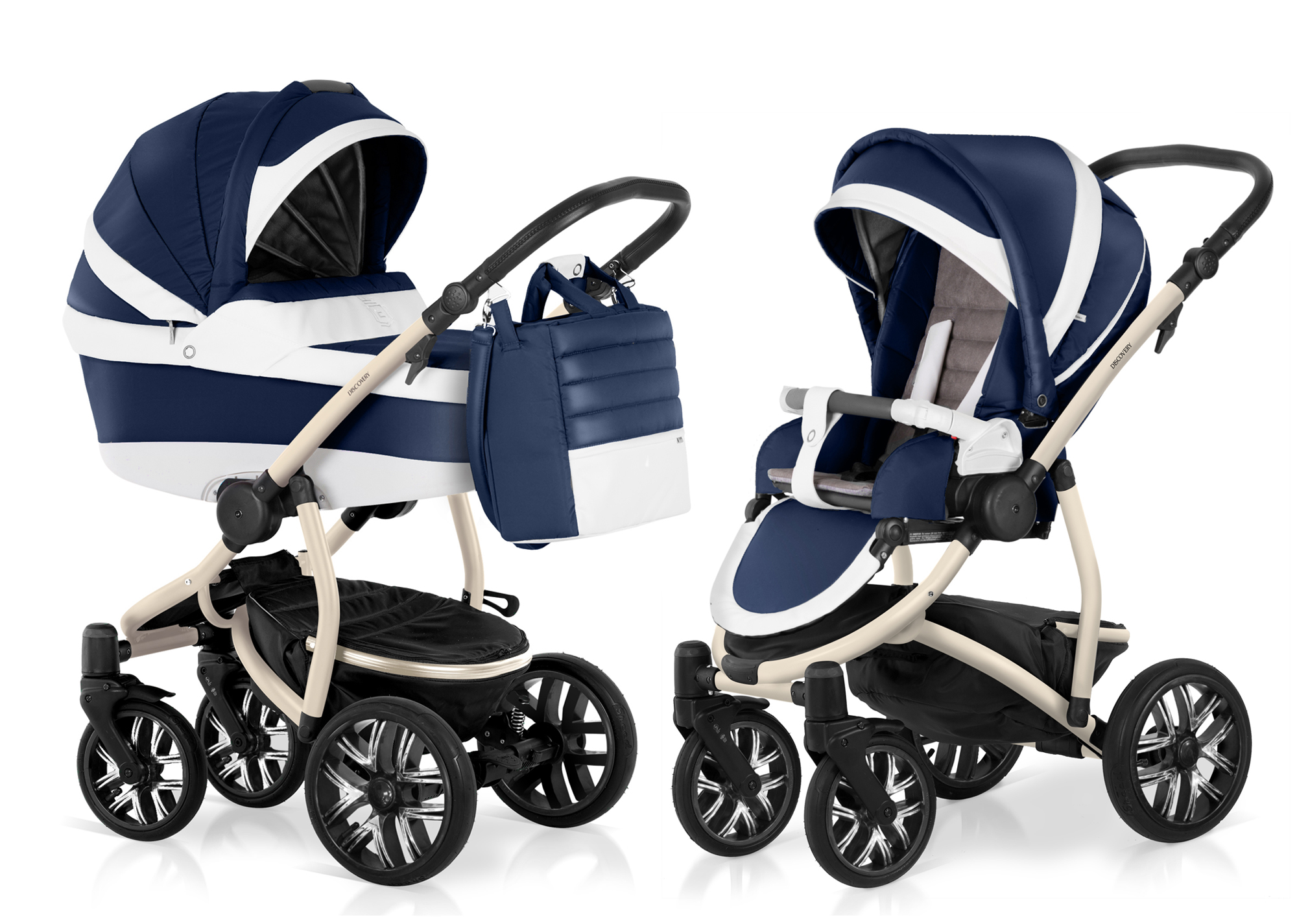 Коляска 2 в 1 Esspero Nord (шасси Discovery Beige) Brooklin