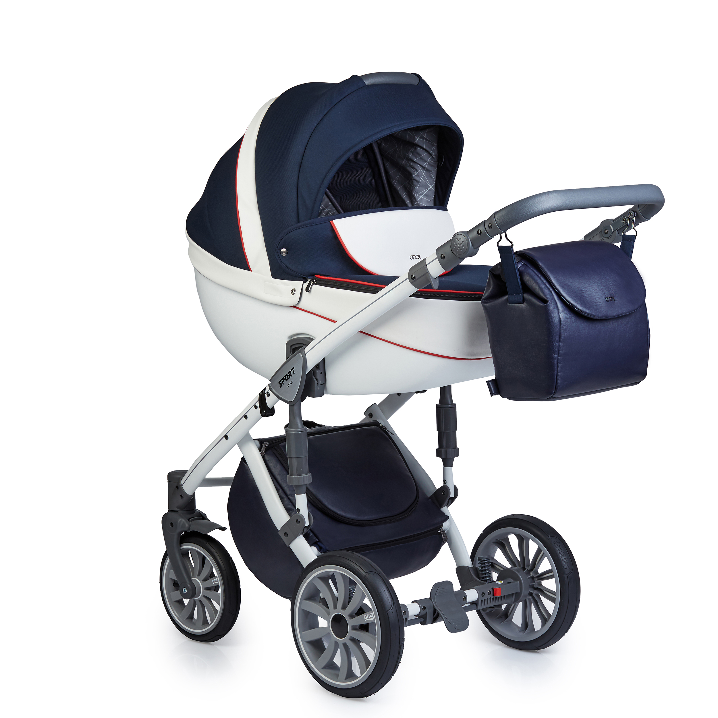 Коляска 3 в 1 Anex Sport deep sea