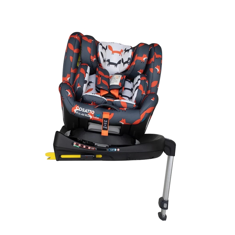 Автокресло Cosatto All in All Rotate I-Size Charcoal Mister Fox