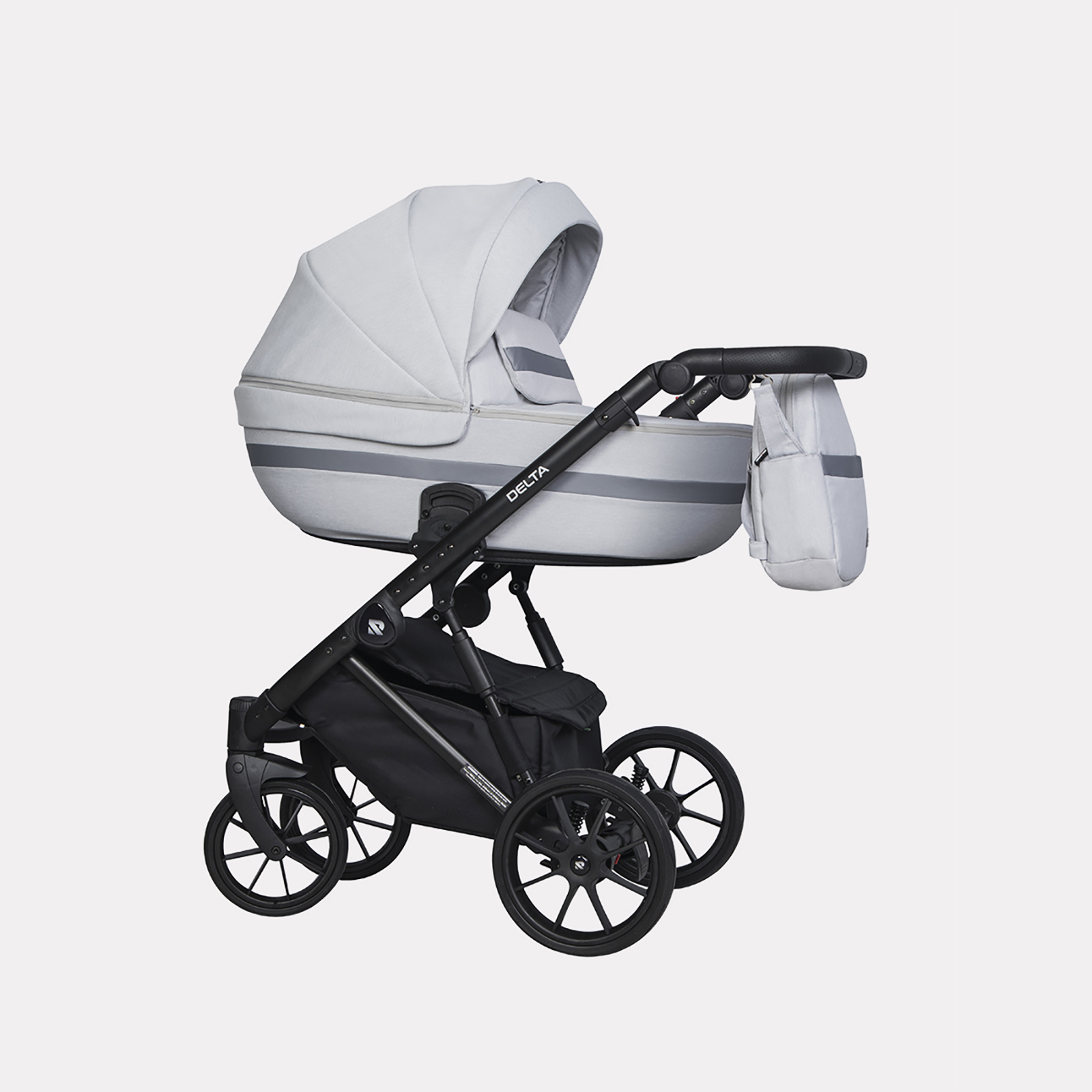 Коляска 2 в 1 RIKO BASIC DELTA 01 Grey Fox (серый)