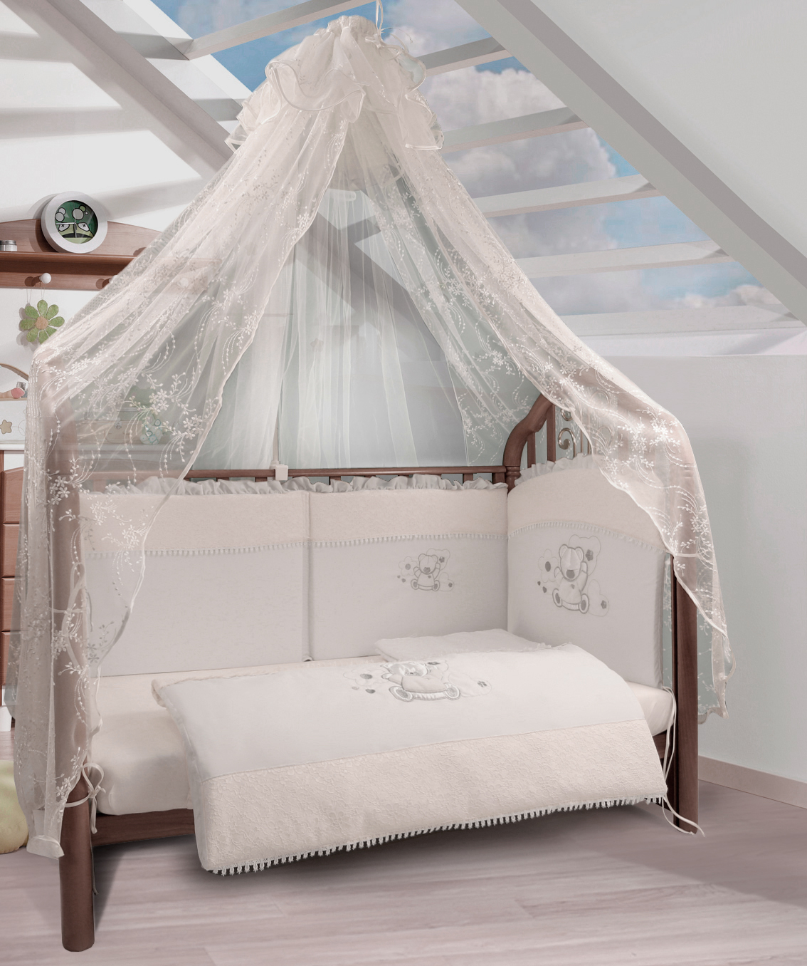 Комплект постельного белья Esspero Elona Beige