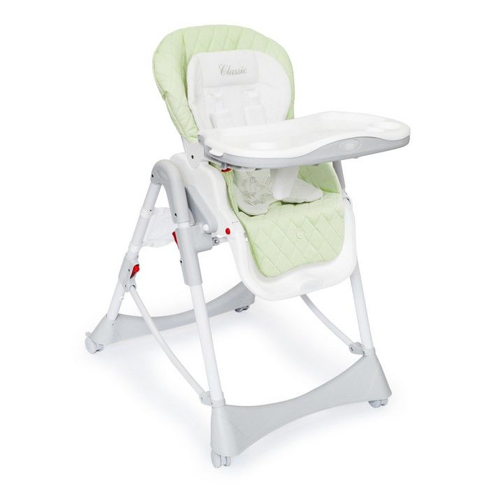 Стул для кормления Happy Baby William green