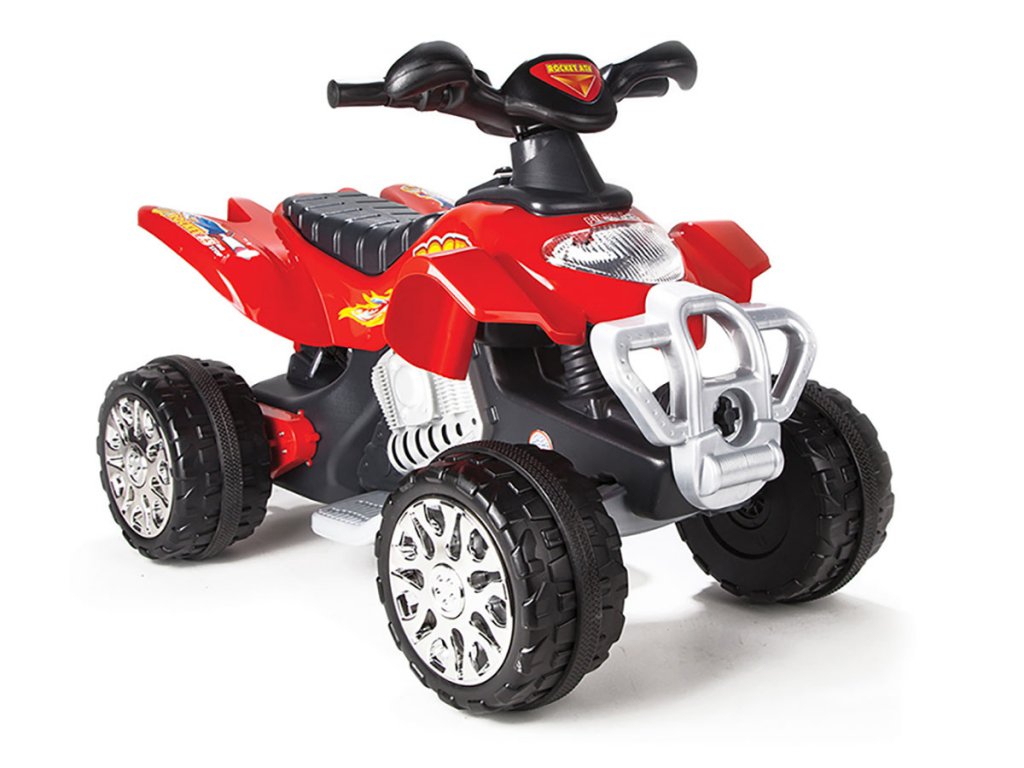 Электроквадроцикл Pilsan Rocket ATV (05-229) Красный