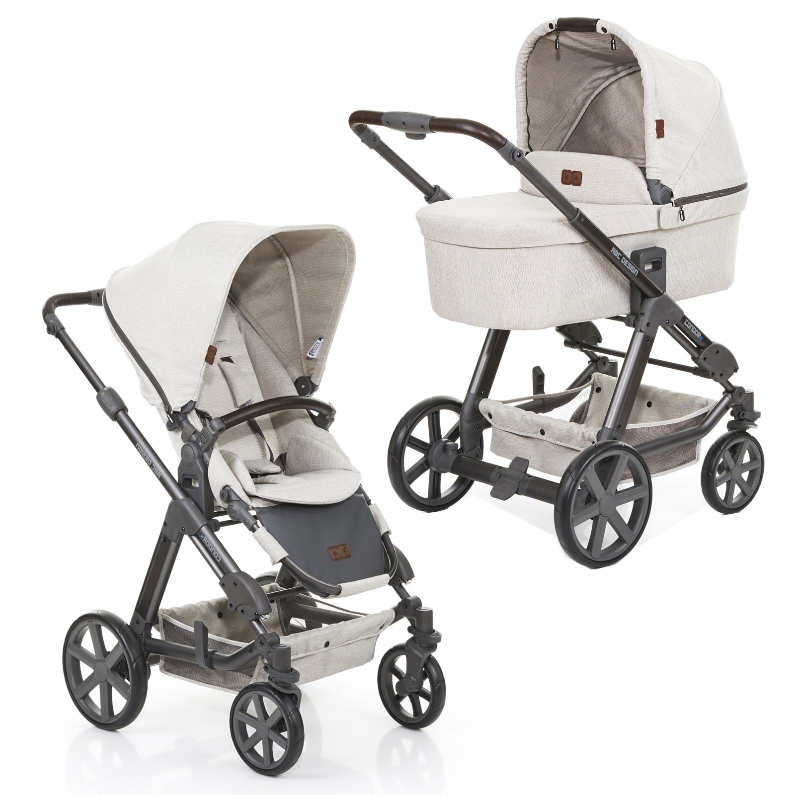 Коляска 2 в 1 FD-Design Condor 4 Camel