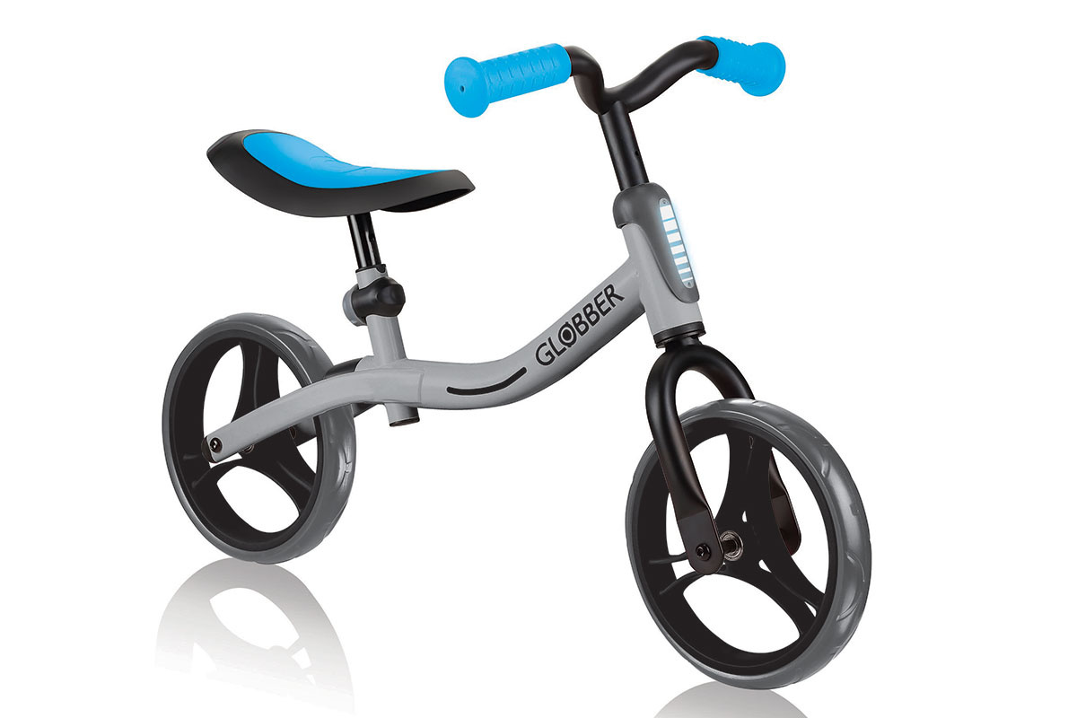 Беговел Globber GO BIKE Серо-голубой