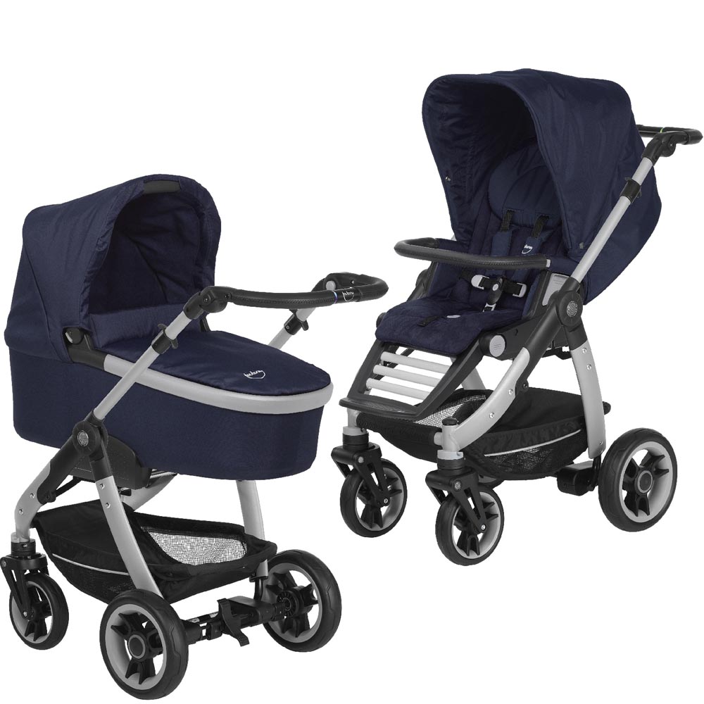 Коляска 2 в 1 Teutonia Cosmo V4 (шасси Titanium) 6125 Sapphire