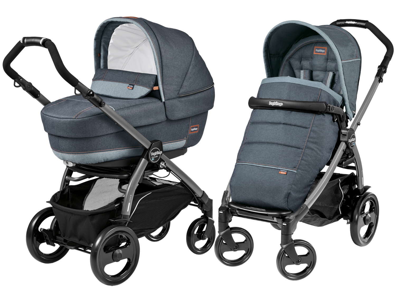 Peg-Perego Book Plus 51 Modular Blue Denim