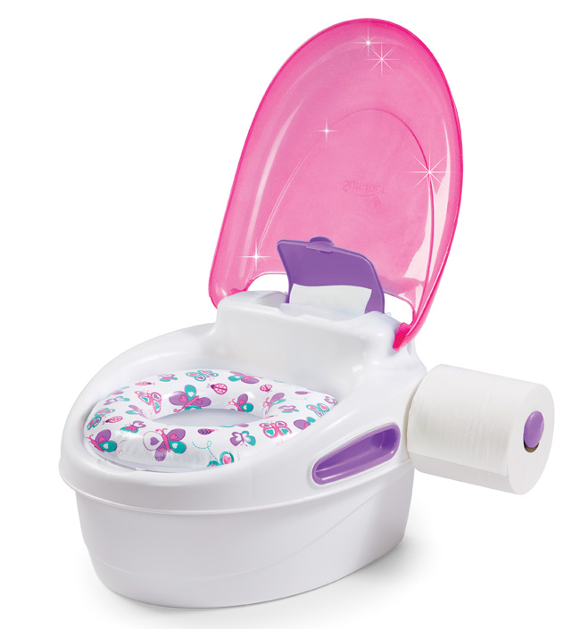 Горшок 3 в 1 Summer Infant Step-By-Step Potty розовый